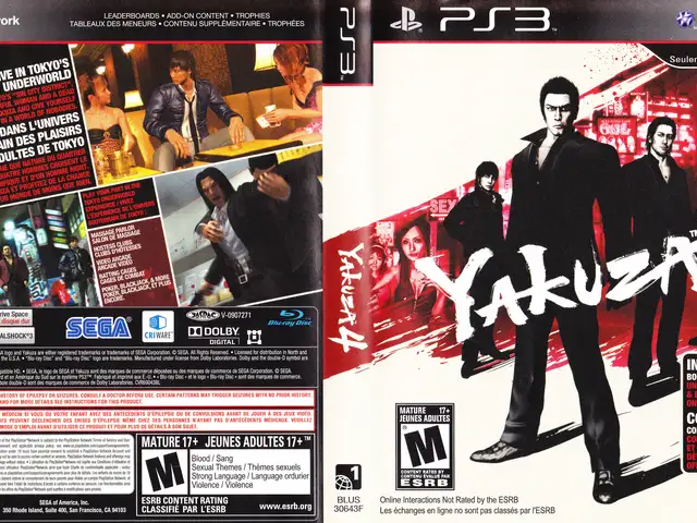 Игра YAKUZA 4 для PS5 // 10.01-12.70 //, Душанбе