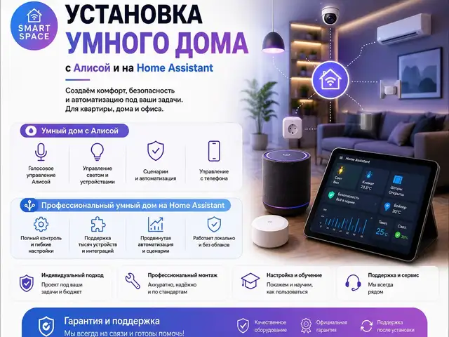 Внедрение системы умный дoм, Душанбе