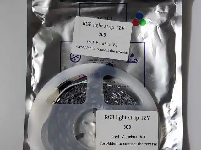 Светодиодная RGB лента 5 метров 12 вольт, Душанбе