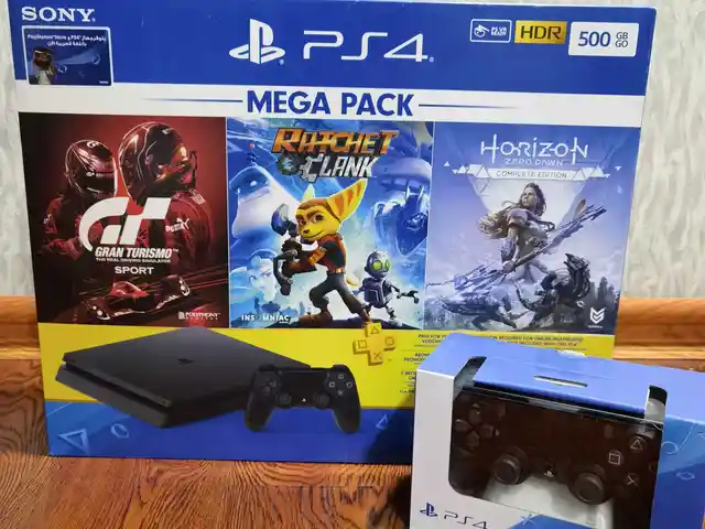 Игровая приставка Sony Playstation 4 slim mega pack, Душанбе