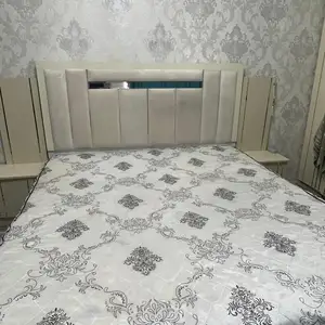 Спальная кровать со шкафчиком, Душанбе