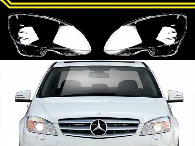 Стекло фар Mercedes-Benz C 204 W204 2006-2011, Хуҷанд
