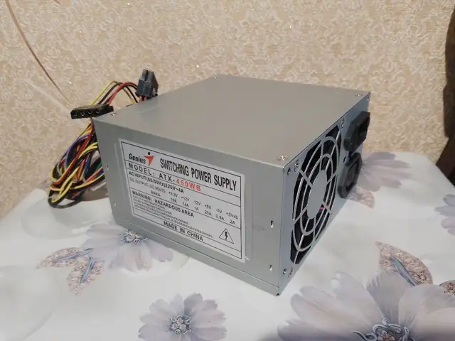 Блок питания Genius 450W, Душанбе