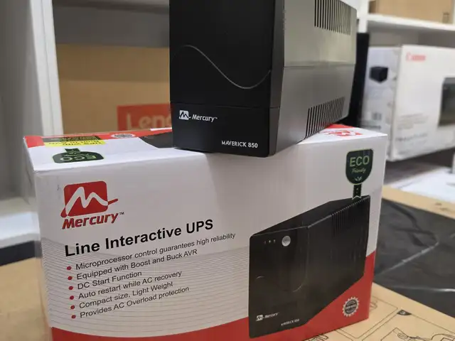 Источники бесперебойного питания Mercury Maverick 850VA Line Interactive UPS, Душанбе