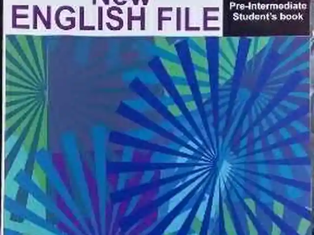 Книга English FILE pre-intermediate, Душанбе