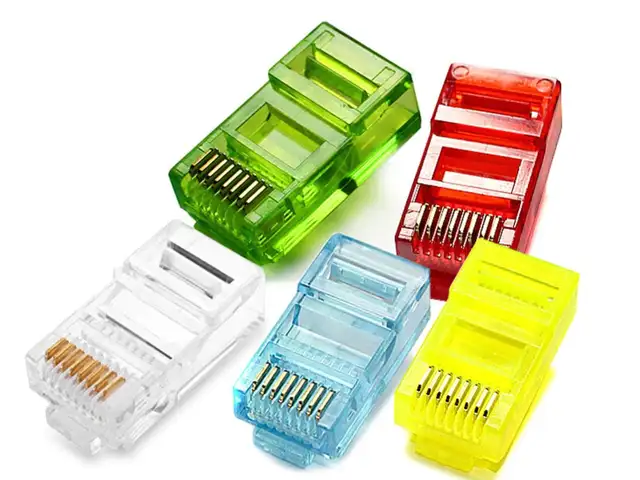 Коннектор RJ45 цветной, Душанбе