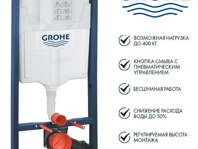 Инсталляция Grohe, Душанбе