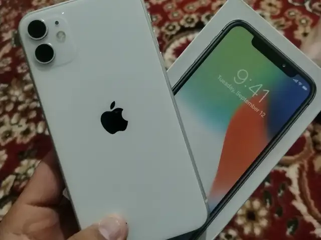 Apple iPhone 11, 128 gb, White, Душанбе