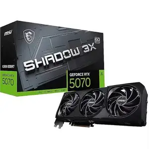 Видеокарта MSI SHADOW 3FAN RTX 5070 12GB 192BIT DDR7, Душанбе