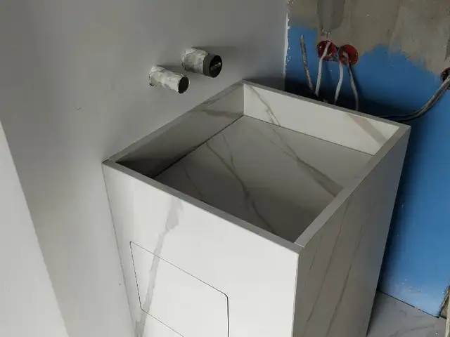 Раковина из плитки на заказ, Душанбе