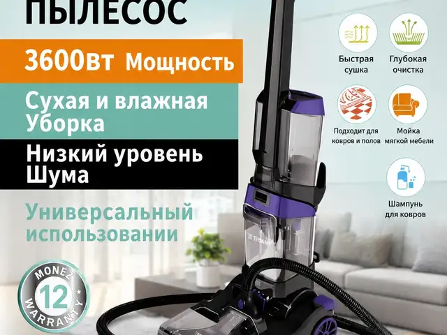 Пылесос моюший Тиффани, Душанбе