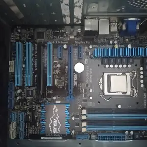 Материнская плата p8h77-v ddr3 + процессор intel core i3 3220, Душанбе
