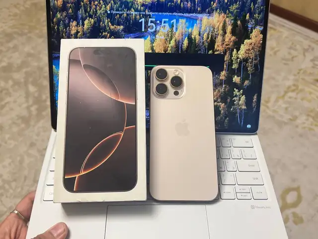 Apple iPhone 16 Pro Max, 256 gb, Desert Titanium, Душанбе