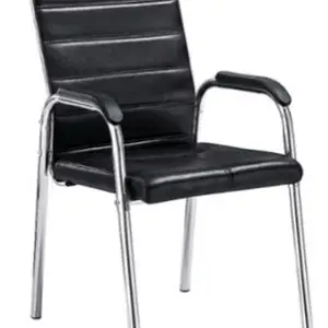 Стул кожаный 3029B Black, Душанбе