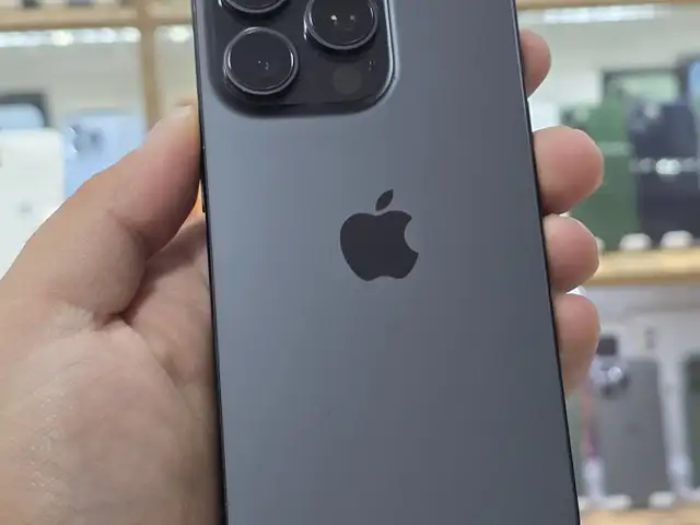 Apple iPhone 16 Pro, 128 gb, Black Titanium, Душанбе