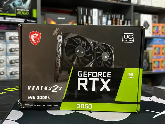 Видеокарта GeForce MSI RTX 3050 6GB, Душанбе