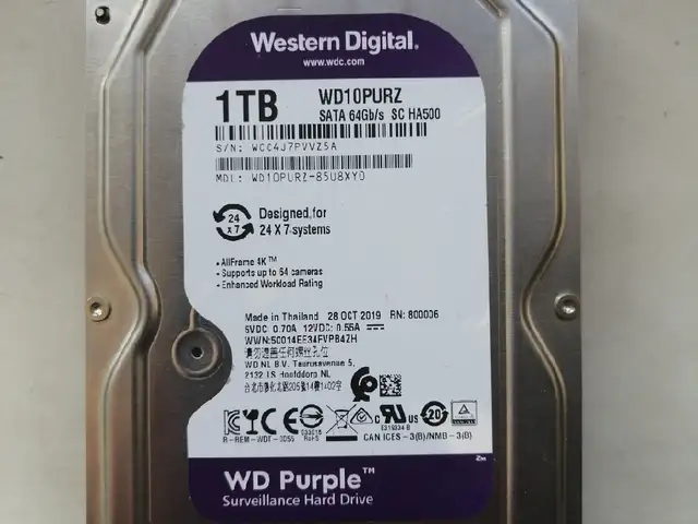 Жесткий диск WD 1TB, Душанбе