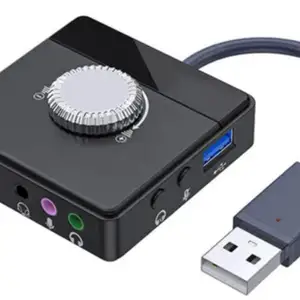 USB внешняя звуковая карта 3,5мм, Душанбе