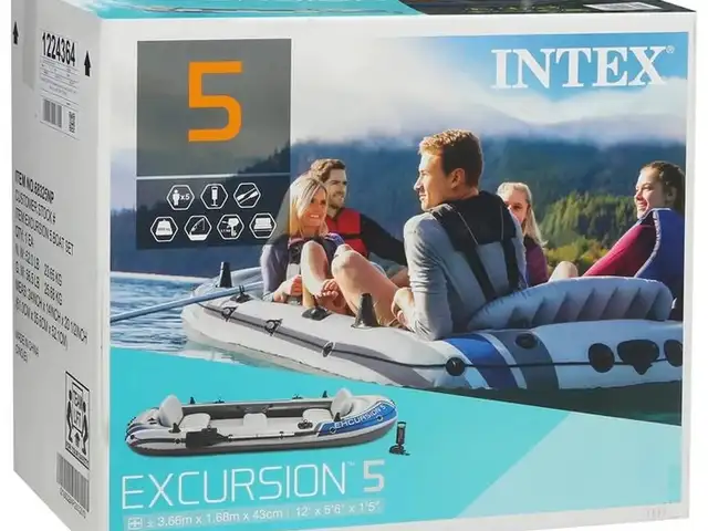 Пятиместная надувная лодка Excursion 5, Душанбе
