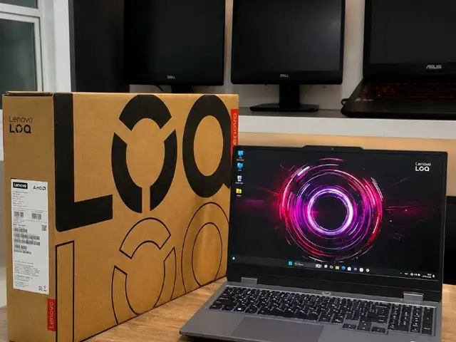 Ноутбук LENOVO LOQ 144Hz AMD Ryzen 7-250 / 16GB / RTX 5050 8GB / SSD 1TB, Душанбе
