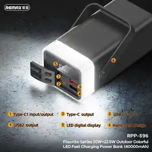 Внешний аккумулятор Remax Powerbank RPP-596 -40000mah, Душанбе