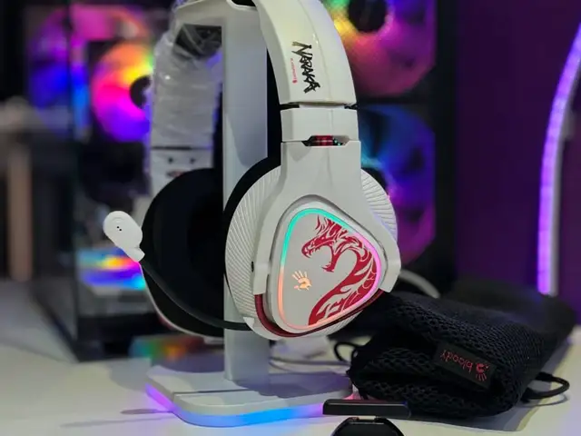 Беспроводные игровые наушники 3в1 Bloody MR720 Naraka, Душанбе