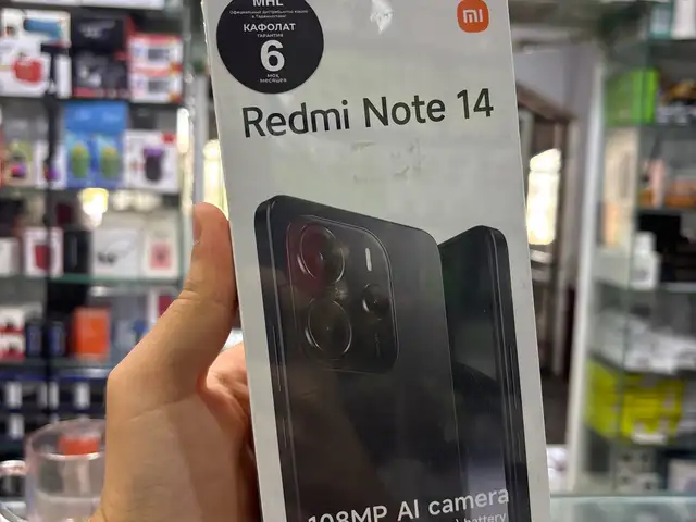 Xiaomi Redmi Note 14 6G 128G, Хуҷанд