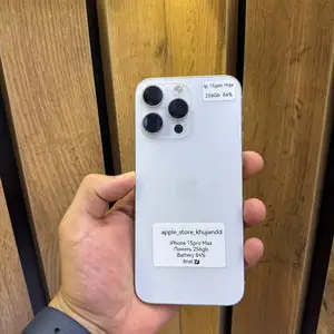Apple iPhone 15 Pro Max, 256 gb, White Titanium, Худжанд