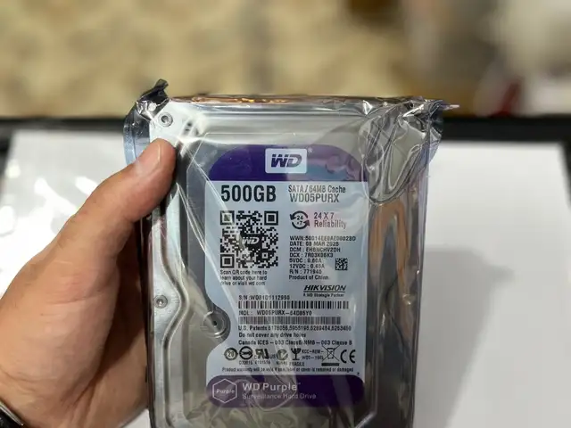 Жёсткий диск WD Purple Surveillance Hard Drive 500Gb, Худжанд