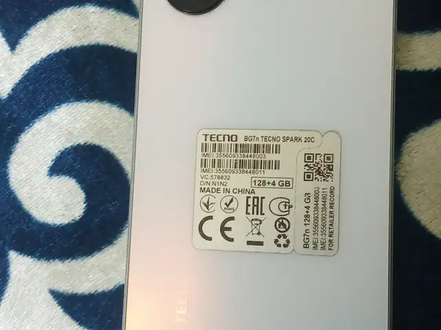 Tecno Spark 20C 128/+6Gb, Душанбе