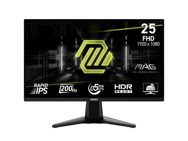 Монитор MSI MAG 255F E20 24.5 Full HD 1920x1080p 200Hz, Душанбе