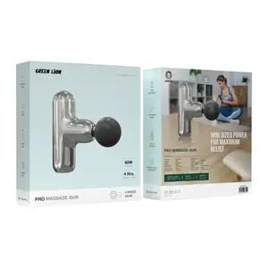 Массажный пистолет Green Lion Pro Massage Gun GNPRMASGUNSL серебро, Душанбе