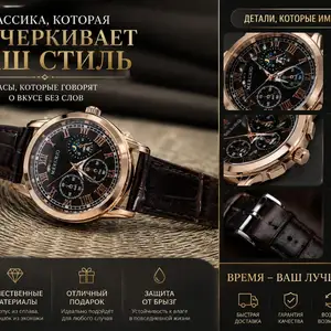 Классические мужские часы, Гулистон (Кайраккум)
