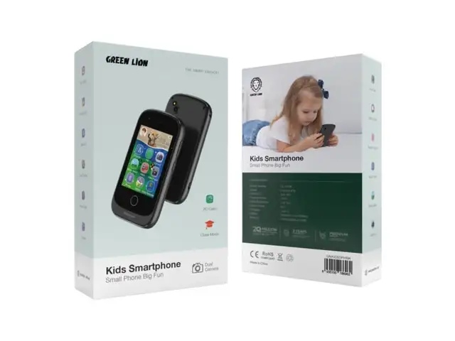 Детский смартфон Green Lion Kids Smartphone Small Phone Big Fun черный, Душанбе