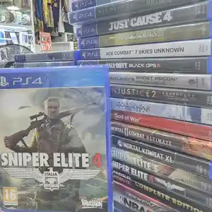 Игра Sniper elite 4 playstation 4, Душанбе