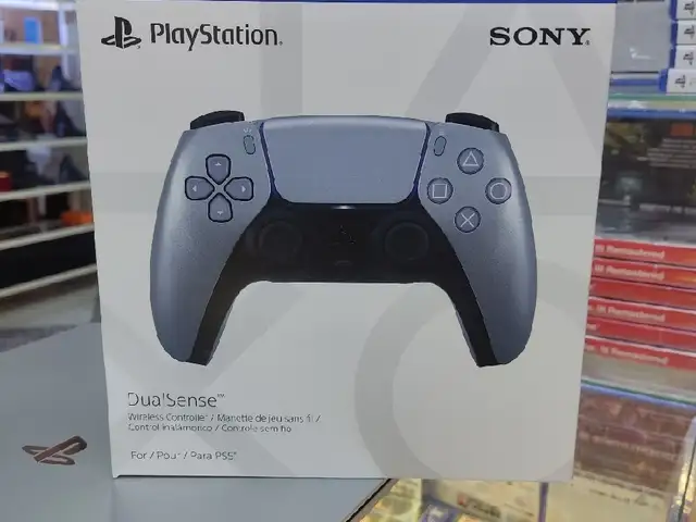 Джойстик Геймпад DualSense starling Silver PlayStation 5, Душанбе