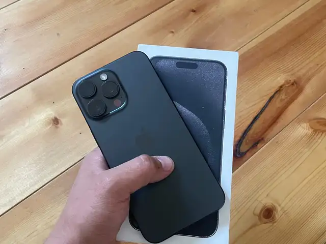 Apple iPhone 15 Pro Max, 256 gb, Black Titanium, Хуҷанд