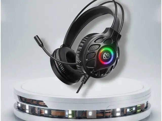 Игровые наушники S200 с микрофоном, Душанбе