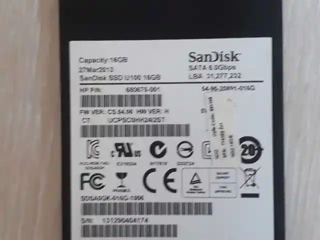 SanDisk SSD 16GB, Душанбе