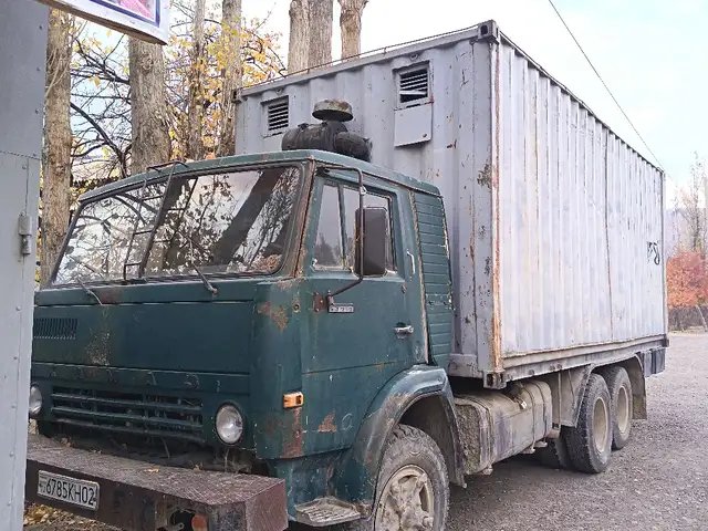 Контейнеровоз Камаз, 1989, Пенджикент