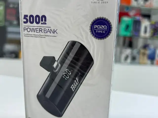 Внешний аккумулятор Power Bank 5000 BUA-53, Душанбе