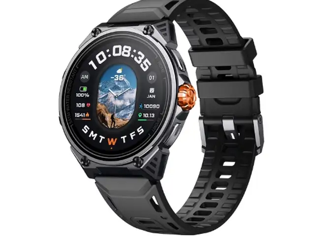 Умные часы Powerology Alfa Urban Sports GPS SmartWatch черный, Душанбе