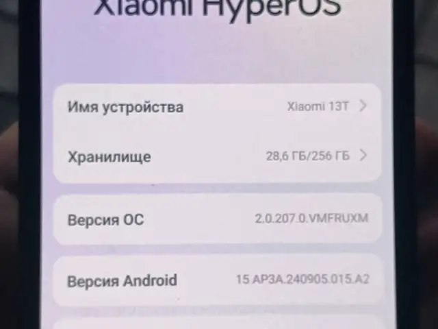 Xiaomi 13T, Душанбе