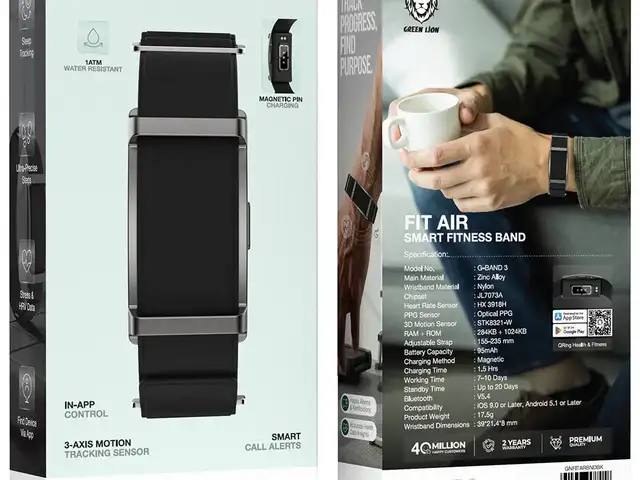 Смарт браслет Green Lion Fit Air Smart Fitness Band, Душанбе