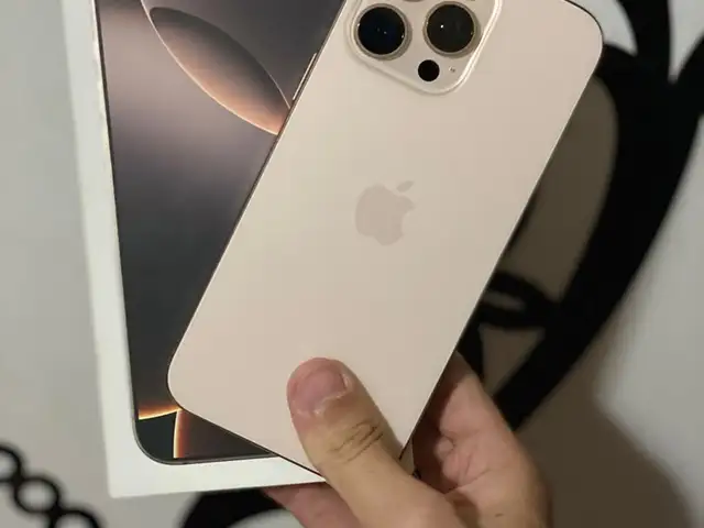 Apple iPhone 16 Pro Max, 256 gb, Desert Titanium, Душанбе