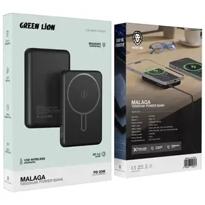 Внешний аккумулятор Power Bank Green Lion Malaga power bank 10000mAh, Душанбе