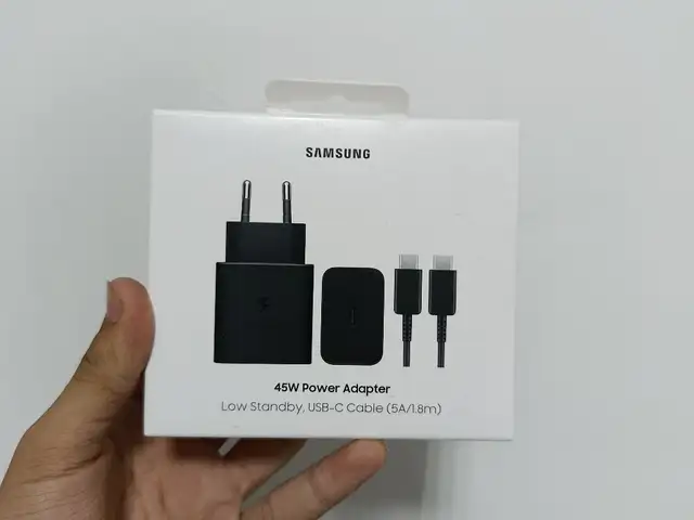 Зарядное устройство Samsung 45W PD USB-C Travel Adapter с кабелем USB Type-C to, Душанбе