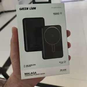 Повербанк GREEN LION 10000mAh Magsafe 20W, Душанбе