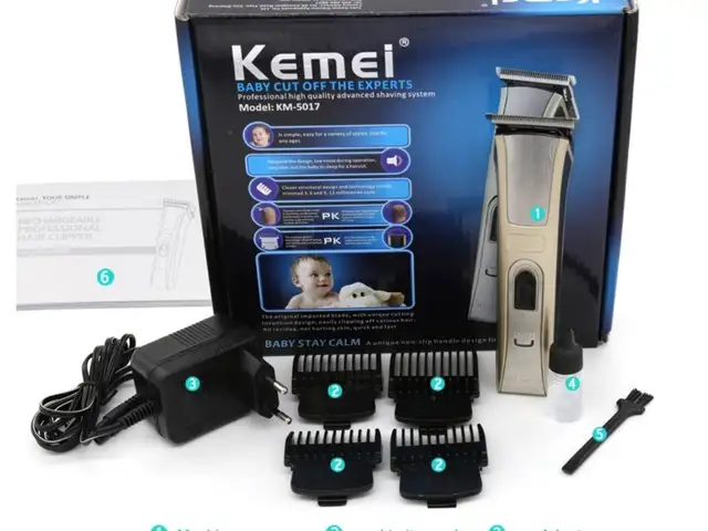 Электрическая машинка для бритья и стрижки Kemei KM-5017, Хуҷанд