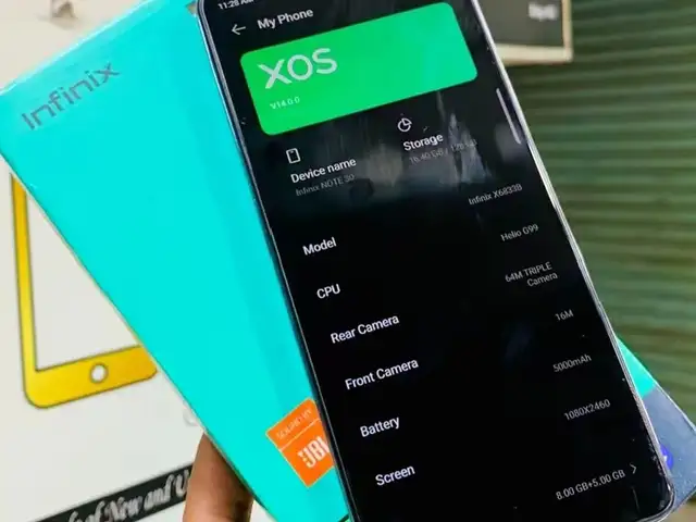 Infinix notе 30, Душанбе